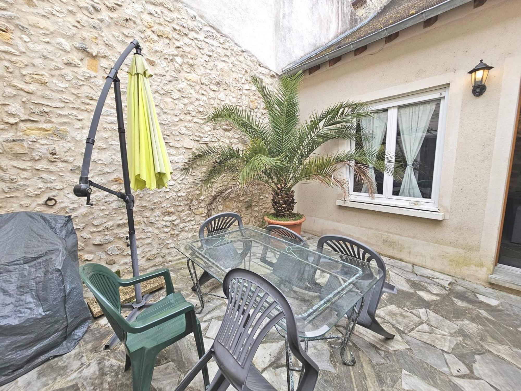 Triplex Sisley - Maison Atypique Avec Cour Exterieure Moret-sur-Loing Extérieur photo